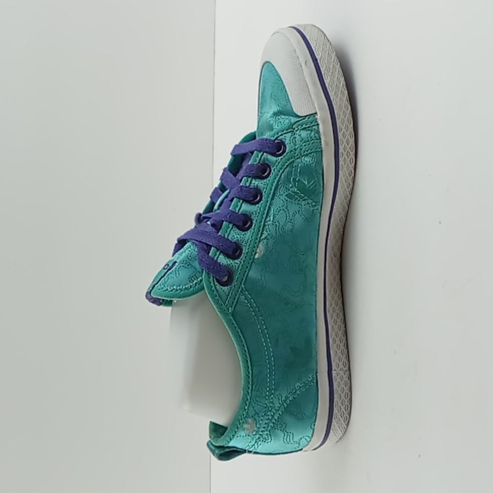 Adidas Green Satin Zapatillas - Picture 5 of 8